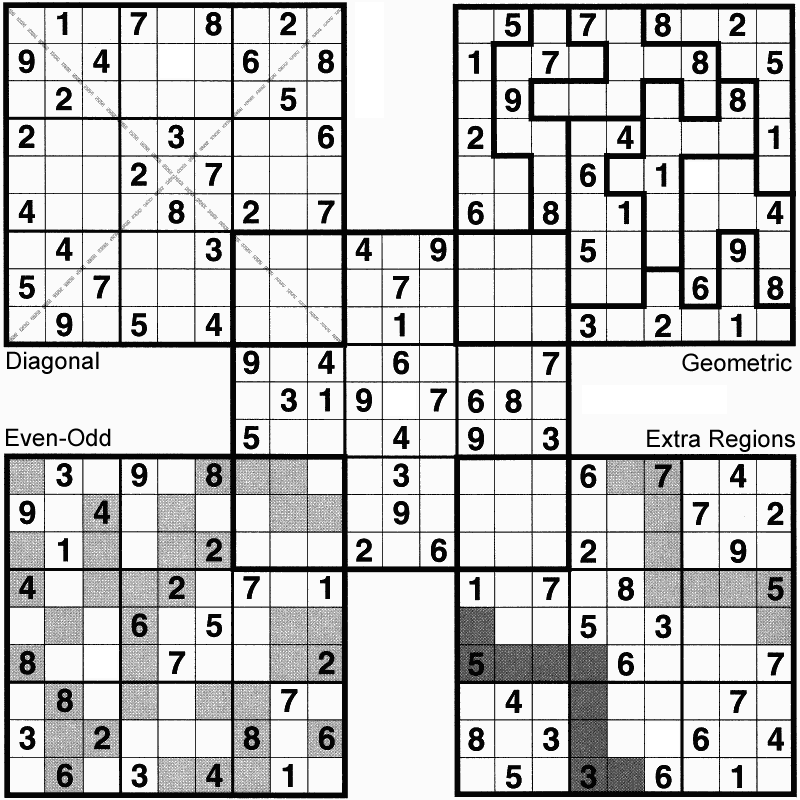 5-way-hybridsudokufrommathpuzzledotcom