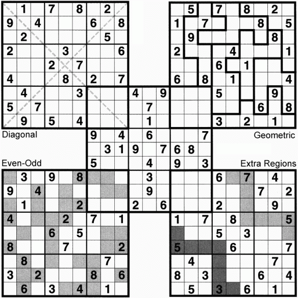 5-way-hybridsudokufrommathpuzzledotcom