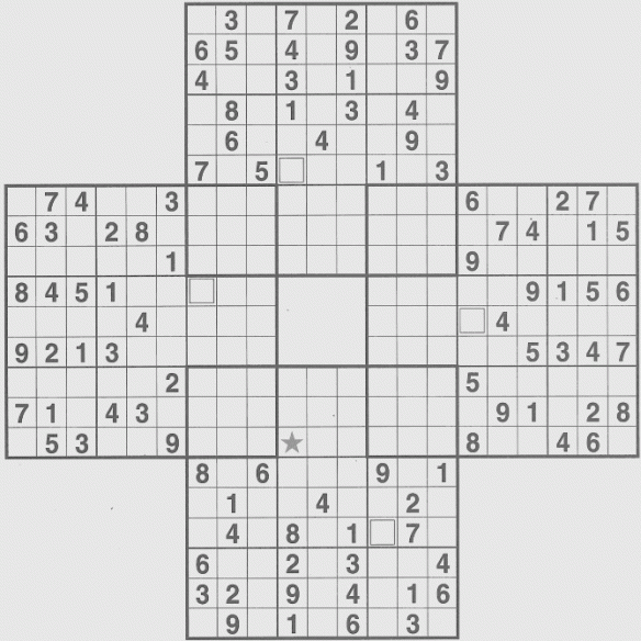 overlappingquadruplesudokufromformsofenjoysudokudotcom