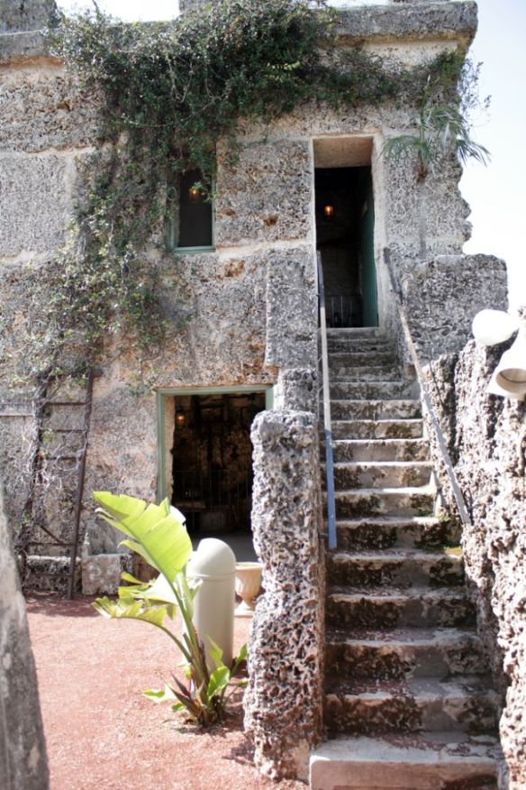 coral castle stairs