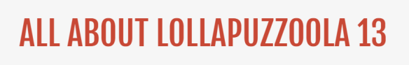 lollapuzzoola13
