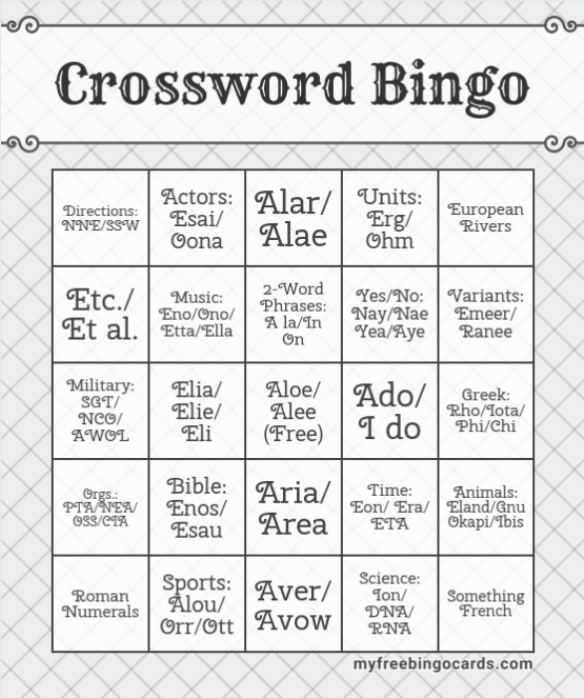 xwd bingo 2
