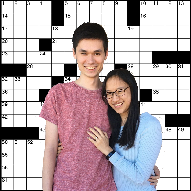 Kevin and May - crossword background