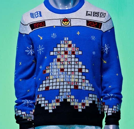 minesweeper sweater