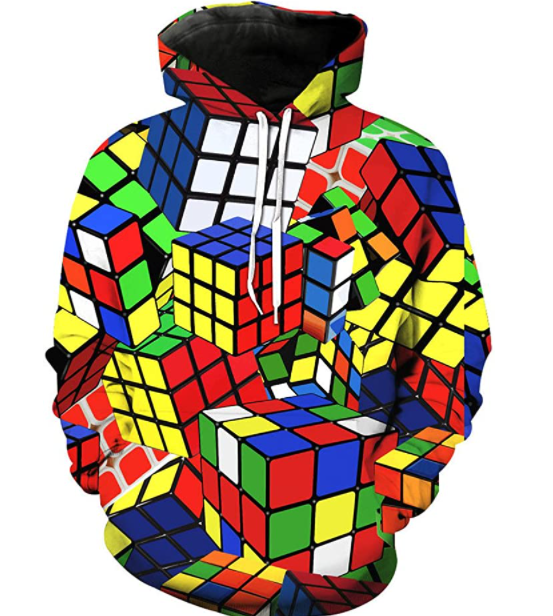 ugly rubik hoodie